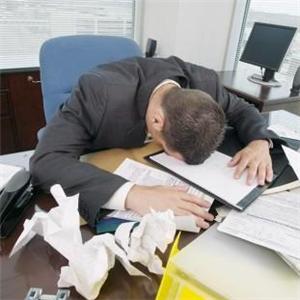 stressing out at work
